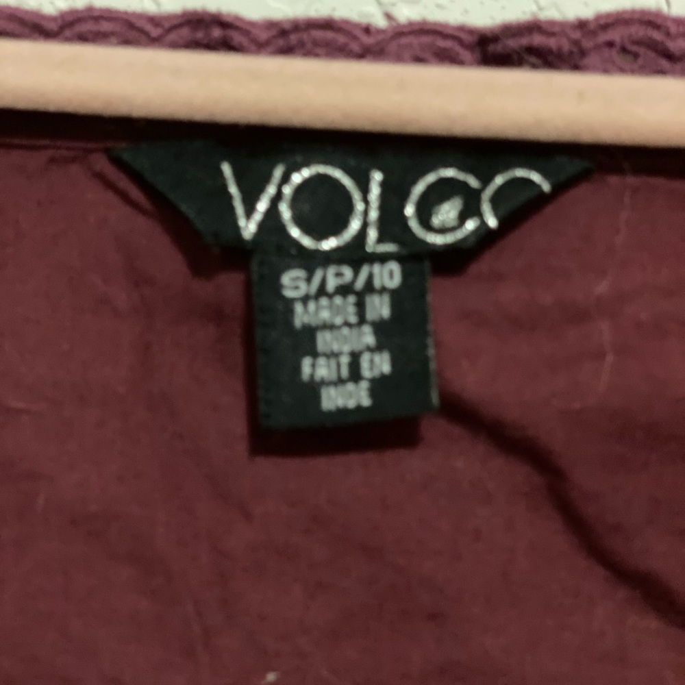 Maroon Volcom Shirt - Picture 3 of 4